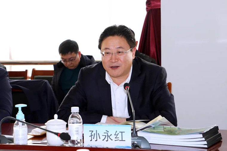 西海岸新区工委书记、区委书记孙永红一行到best365英国体育在线调研