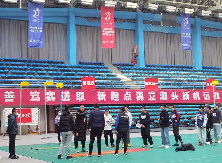 我校顺利完成国家学生体质健康复核抽测工作