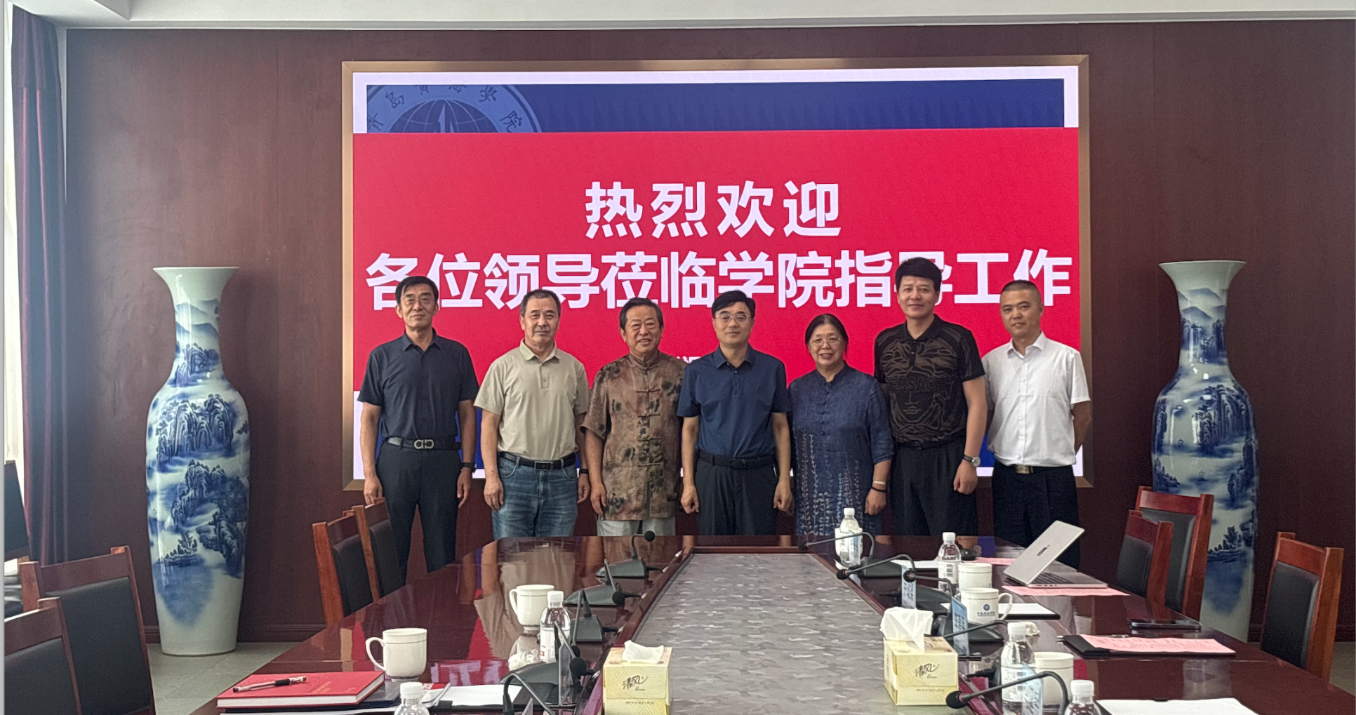 纽约电影学院来我校参观访问